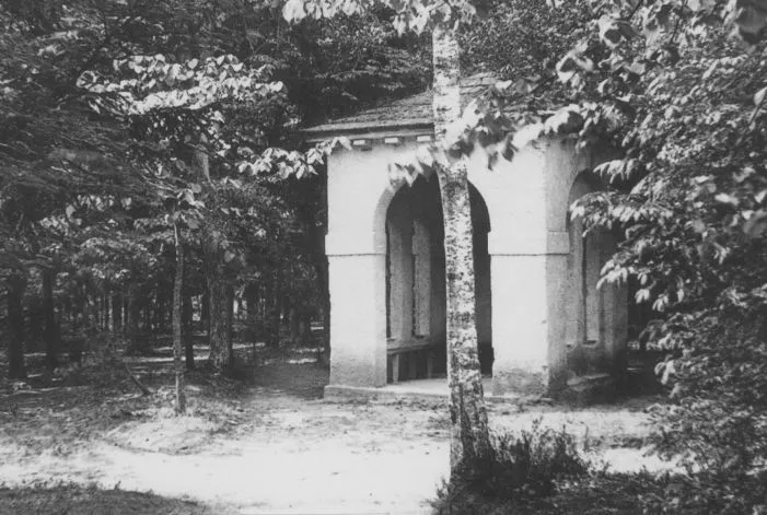 Der Japanische Tempel um 1910